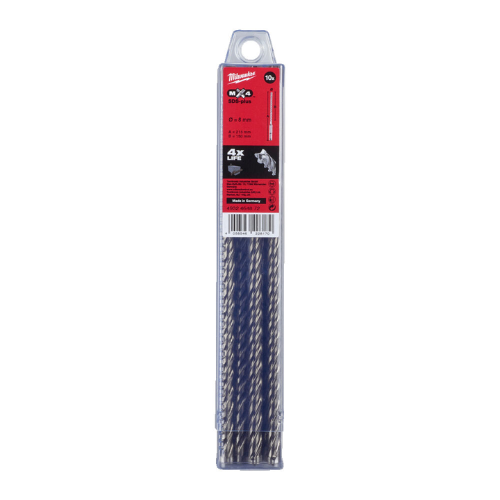 4932464872 Milwaukee Бур SDS+ MX48x215 (10 шт)