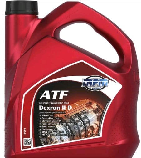 15004 MPM Oil Трансмісійна олива MPM ATF DEXRON II D, 4л