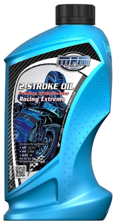 43001R MPM Oil Моторное масло MPM 2T PREMIUM SYNTHETIC RACING EXTREME, 1л