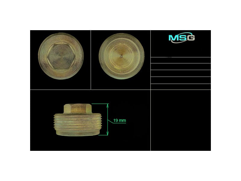 FO228LNUT MSG Гайка