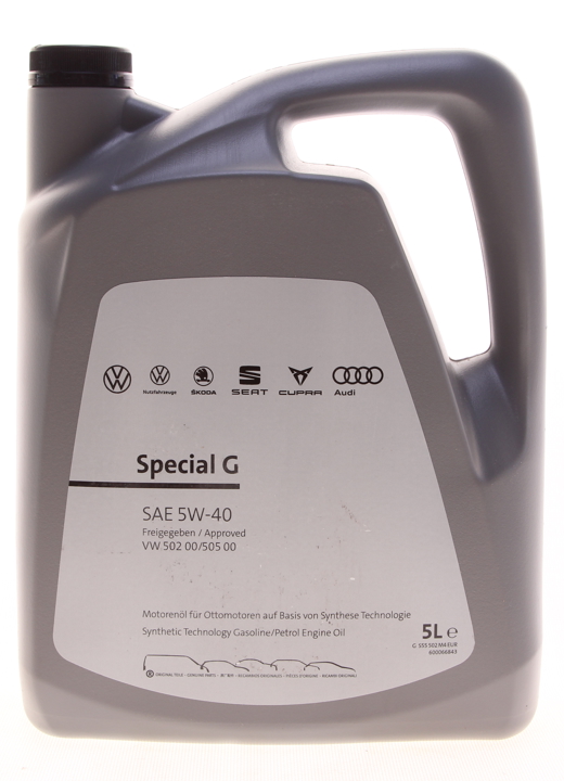 GS55502M4 VAG Моторна олива VAG Special G 5W-40, 5л