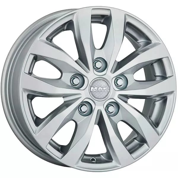 F65505D3SI58TGX MAK Диск Колёсный Легкосплавный MAK Wheels LOAD5 6,5x15 5x160 ET58 DIA65,1 SILVER