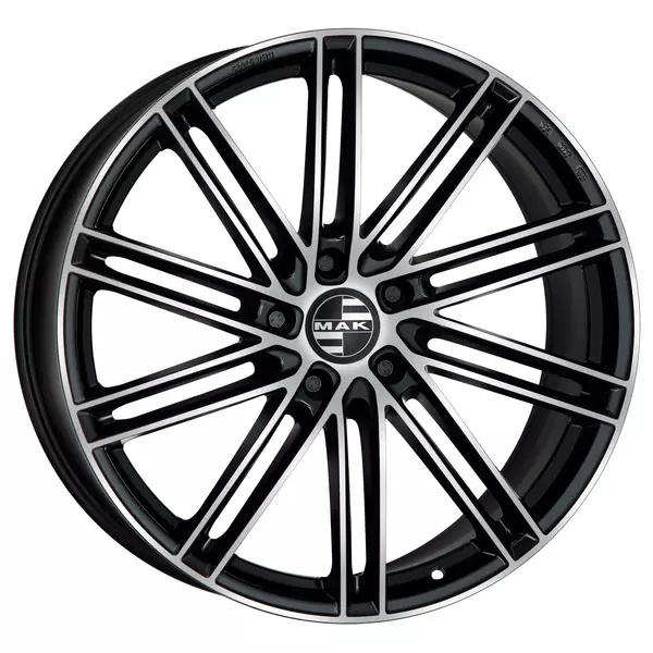 F1021LPBM63KS8X MAK Диск Колёсный Легкосплавный MAK Wheels LEIPZIG 10x21 5x130 ET63 DIA66,45 BLACK MIRROR