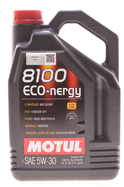 5W308100ECONERGY5L Motul Моторна олива Motul 8100 ECO-NERGY 5W-30, 5л