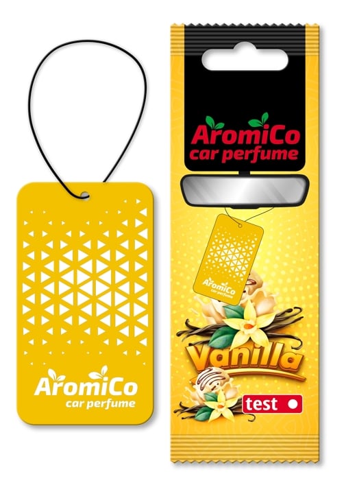 2231 Aromico Ароматизатор картонний AromiCo Vanilla