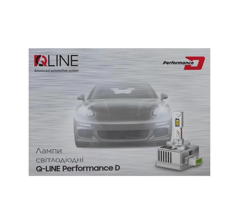 QLine Комплект светодиодных ламп Qline Performance D1S PK32d-2 90W Canbus 9000Lm 6000K (2 шт) – цена 2871 UAH