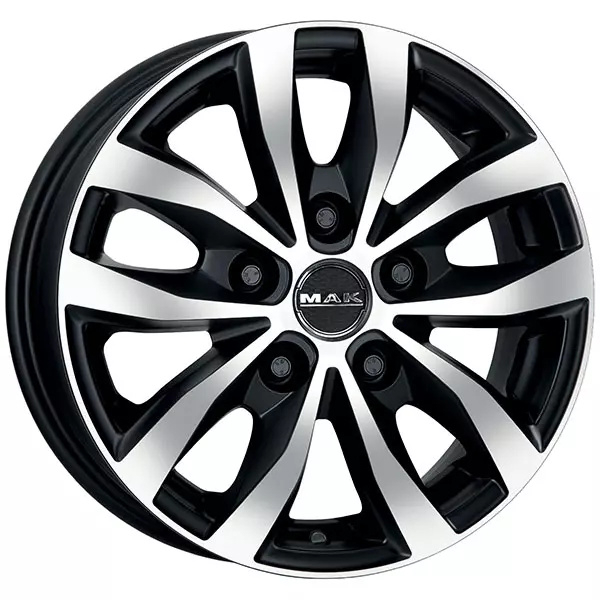 F70705DBM51WS4X MAK Диск Колёсный Легкосплавный MAK Wheels LOAD5 7x17 5x112 ET51 DIA66,6 BLACK MIRROR