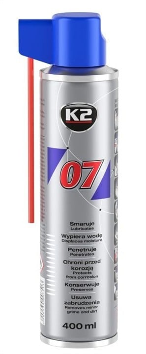 0740 K2 Смазка универсальная K2 07, 400 мл