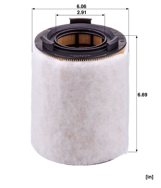 Mann-Filter Воздушный фильтр – цена 852 UAH