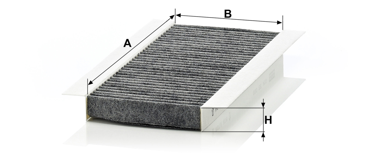 Фильтр салона с активированным углем Mann-Filter CUK 22 008-4