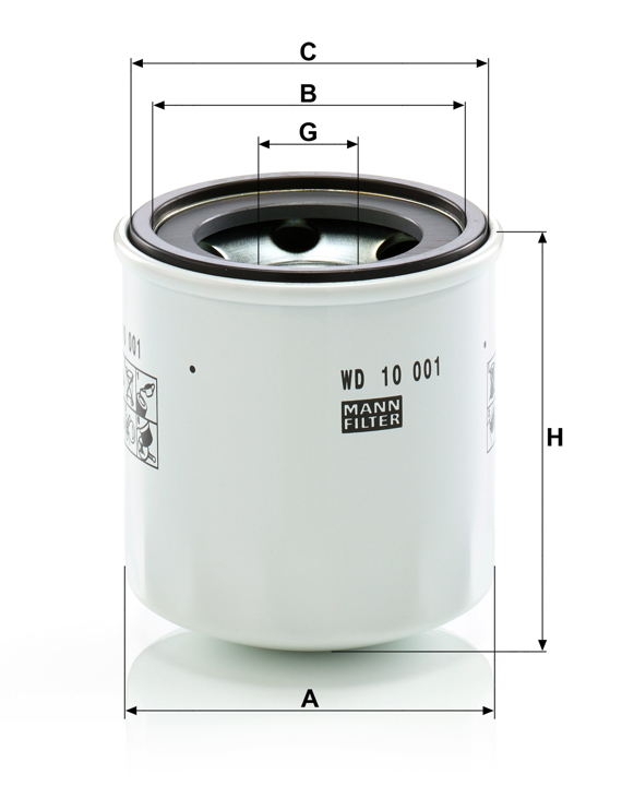 Купить Mann-Filter WD 10 001 X по низкой цене в Украине!