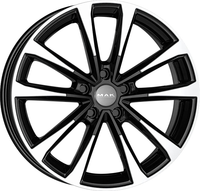 F8090MNBM33LG1X MAK Диск Колеса легкосплавний MAK Wheels MAIN 8x19 5x110 ET33 DIA65,1 BLACK MIRROR