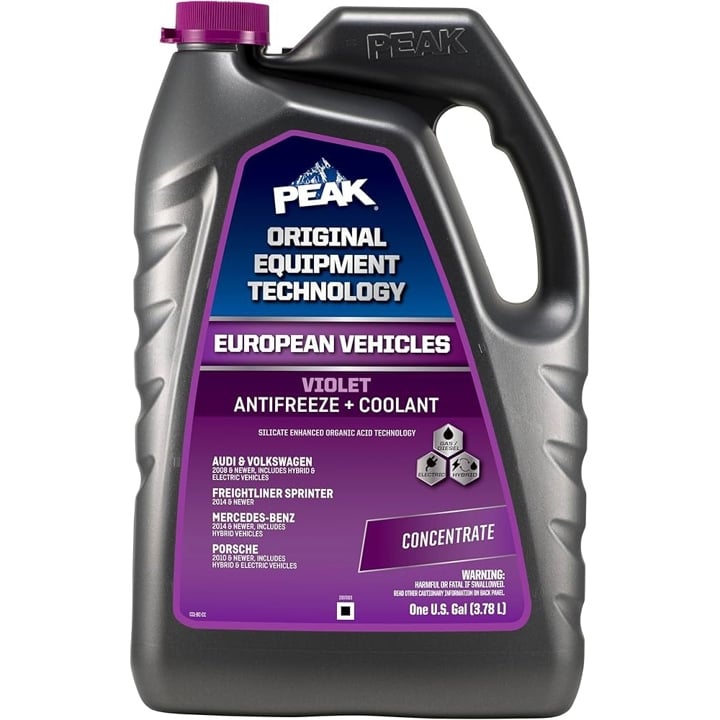 PEV0B3 PEAK Антифриз PEAK AF OET EUROPEAN VIOLET EXP FS 6/1/3,785 л