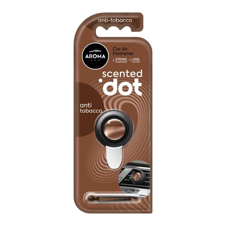 12045 Aroma Car Ароматизатор Aroma Car Scented Dot Single Anti Tobacco