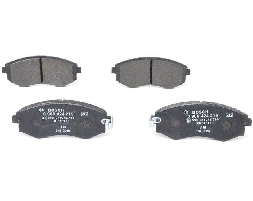 0986424215 Bosch Тормозные колодки дисковые, комплект
