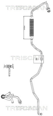 Шланг ГУР Тойота: 851613002 Triscan Гидравлический шланг, рулевое управление