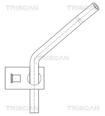 851629013 Triscan Гидравлический шланг, рулевое управление