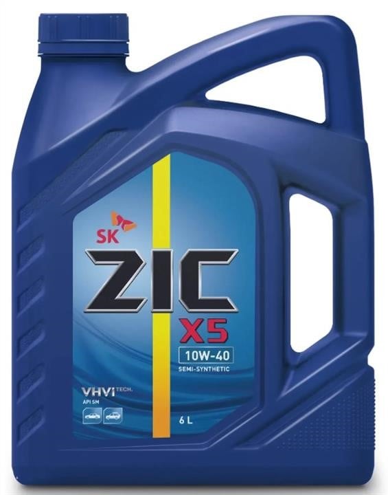 172622 ZIC Моторное масло ZIC X5 10W-40, 6л