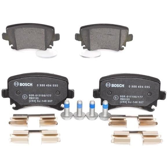 Тормозные колодки дисковые Audi TT (Ауди ТТ): 0986494595 Bosch Тормозные колодки дисковые, комплект