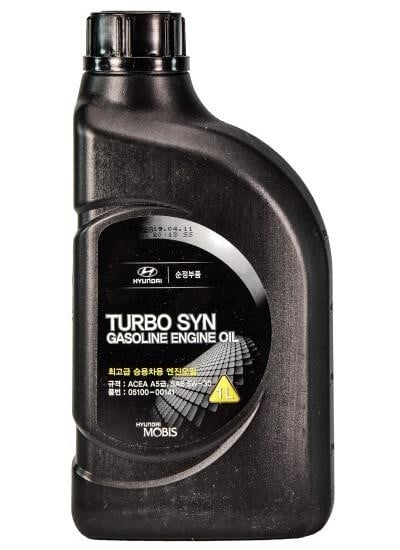 0510000141 Hyundai/Kia Моторное масло Hyundai/Kia Turbo SYN Gasoline 5W-30, 1л