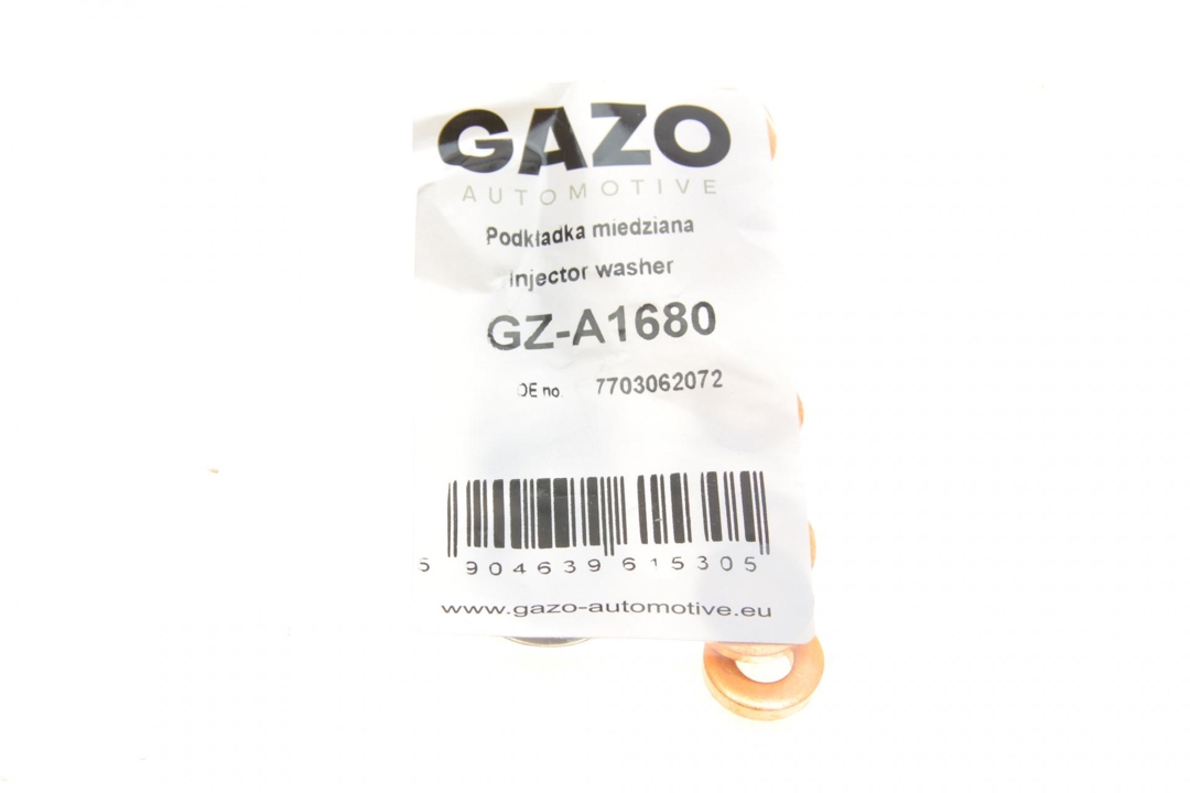 Шайба форсунки топливной GAZO GZ-A1680