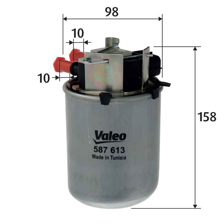 587613 Valeo Топливный фильтр