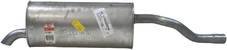 Глушитель выхлопных газов конечный Bosal 227-057
