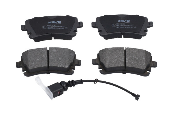 KBP10145 Kavo parts Комплект тормозных колодок, дисковый тормоз