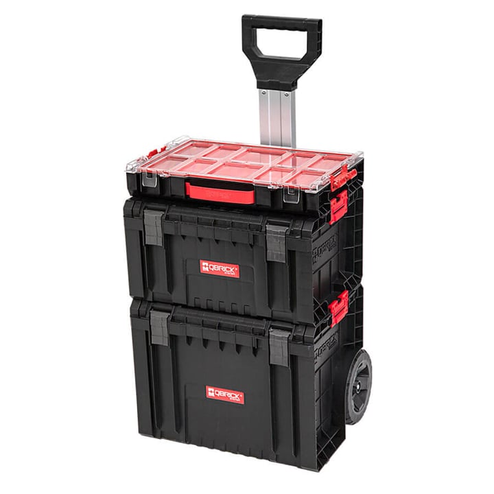 Z254386PG001 Qbrick System Набор ящиков для инструментов на колесах, 18", 450x390x690, SYSTEM PRO Set 2