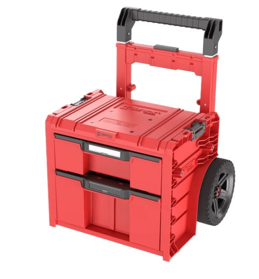 SKRWQCP2PD2CZEPG001 Qbrick System Ящик для инструментов на колесах, 20", 520x440x660, SYSTEM PRO Cart Plus Drawer 2 Red