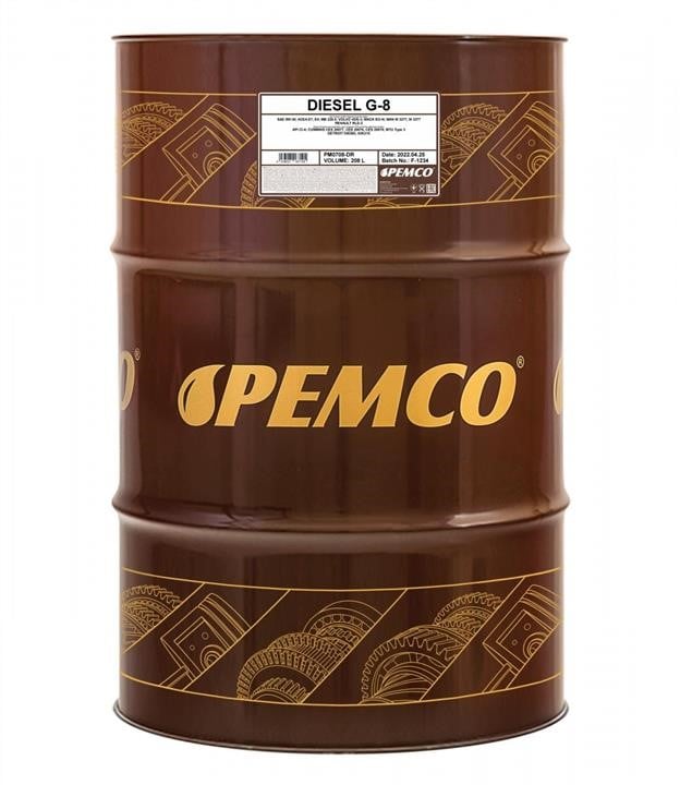 PM0708DR Pemco Моторна олива Pemco Diesel Diesel G-8 UHPD 5W-30, 208л