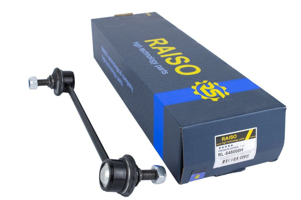 RL548000H RAISO Стойка стабилизатора переднего левая