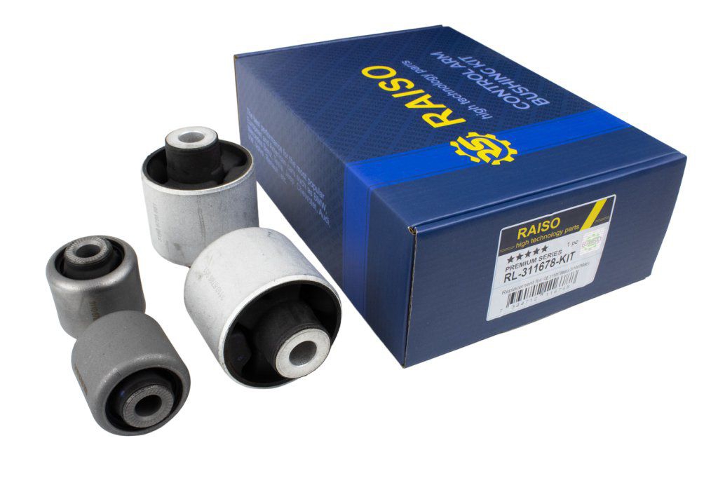 RAISO RL-311678-KIT Сайлентблоки, комплект RL311678KIT: Отличная цена - Купить в Украине на EXIST.UA! RL311678KIT RAISO Сайлентблоки, комплект