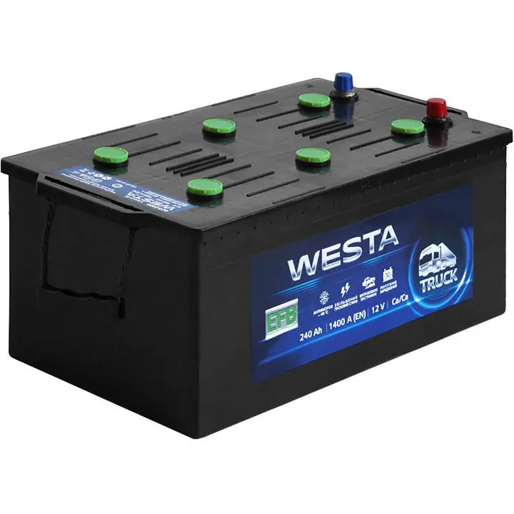 WEFB240 Westa Аккумулятор WESTA EFB 6СТ 12В 240Ач (EN) L+