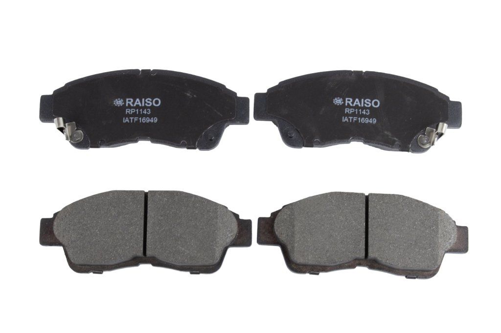 RAISO RP1143 Тормозные колодки дисковые передние, комплект RP1143: Отличная цена - Купить в Украине на EXIST.UA! RP1143 RAISO Тормозные колодки дисковые передние, комплект