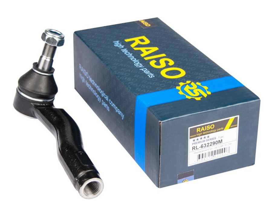 RL632290M RAISO Наконечник рулевой тяги левый