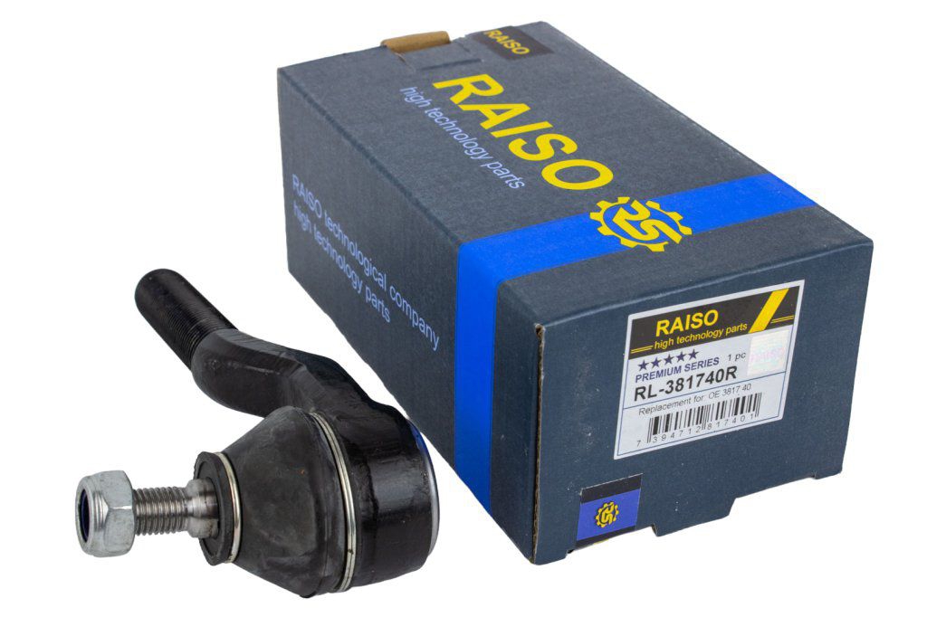 RL381740R RAISO Наконечник рулевой тяги левый
