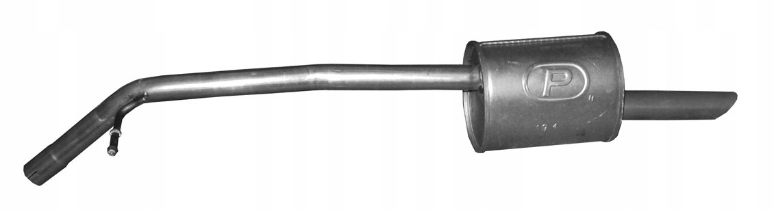1609988580 Citroen/Peugeot Глушитель, задняя часть