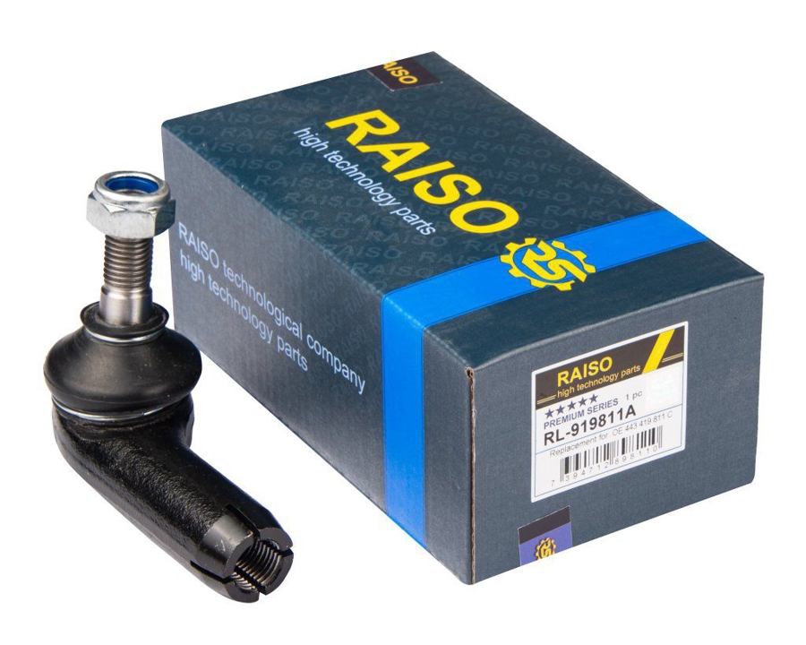 RL919811A RAISO Наконечник рулевой тяги левый