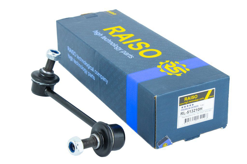 RL513210H RAISO Стійка стабілізатора переднього ліва
