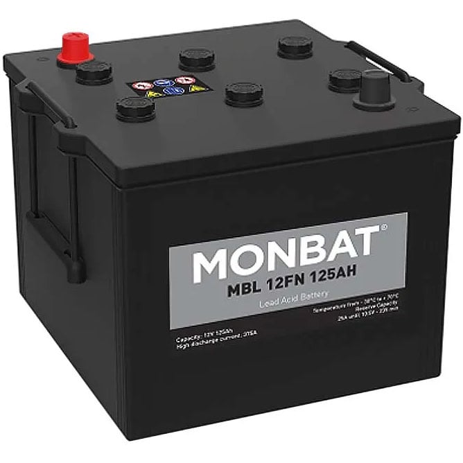 12V125AH Monbat Аккумулятор MONBAT 6СТ 12В 125Ач 