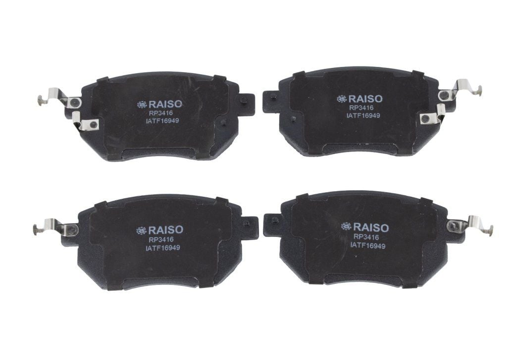 RP3416 RAISO Тормозные колодки дисковые передние, комплект