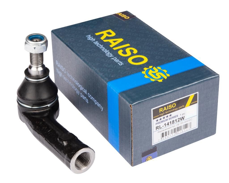 RL141812W RAISO Наконечник рульової тяги правий
