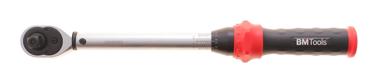 11000002 BM Tools Ключ динамометрический 3, 8", 10-60, уп 1 шт