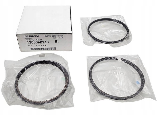12033AB940 Subaru Кольца поршневые, комплект