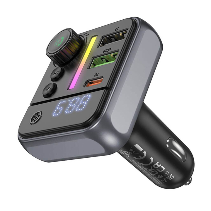 Borofone FM-модулятор Borofone BC50, Black – ціна 351 UAH