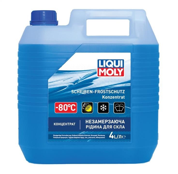 Омыватель стекла зимний, концентрат, -80°C, Цитрус, 4л Liqui Moly 8839 - отзывы