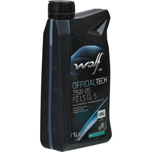 Ттрансмісійна олива Wolf OFFICIALTECH FE LS GL-5 75W-85, 1л Wolf 1053178