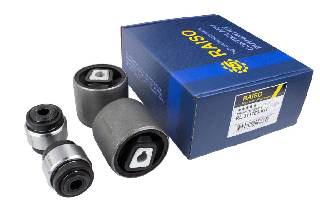 RAISO RL-311786-KIT Сайлентблоки, комплект RL311786KIT: Приваблива ціна - Купити в Україні на EXIST.UA! RL311786KIT RAISO Сайлентблоки, комплект