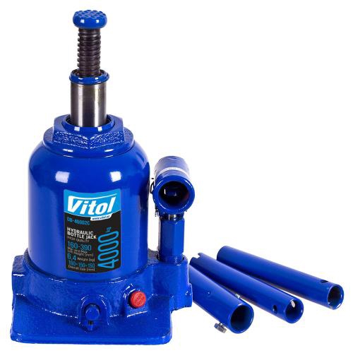 Домкрат гидравлический телескопический Vitol 00000003866